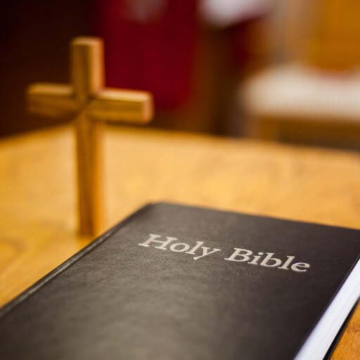 Studying the Bible at Risen Savior Church