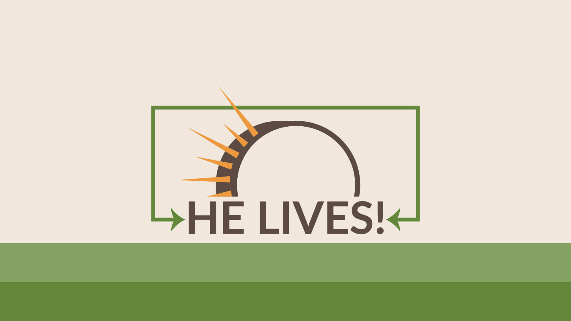 he lives header